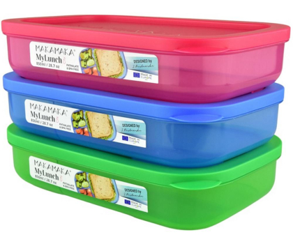 MAKAMAKA Pojemnik śniadaniówka lunchbox My Lunch City 850 ml